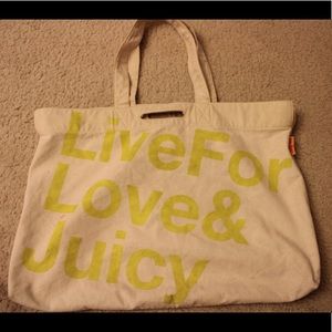 Large Juicy Couture Tote Bag